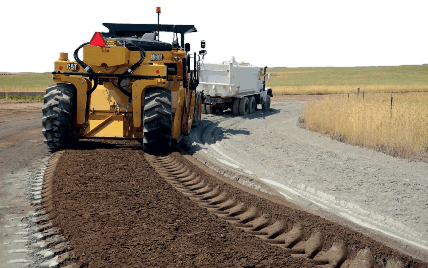 Reclaiming old roads and preparing them for a perfect finish